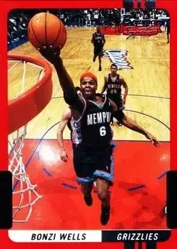 2004-05 Bowman Signature #6 Bonzi Wells