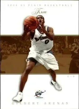 2004-05 Flair #1 Gilbert Arenas