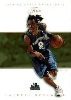 2004-05 Flair #6 Latrell Sprewell