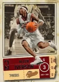 2004-05 Fleer Authentix #1 Allen Iverson