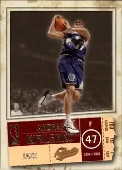 2004-05 Fleer Authentix #4 Andrei Kirilenko