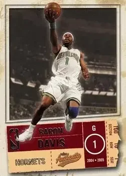 2004-05 Fleer Authentix #5 Baron Davis