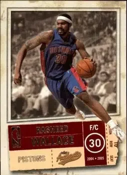 Front of Rasheed Wallace