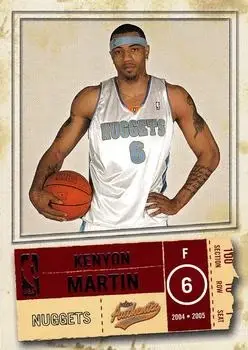 2004-05 Fleer Authentix #8 Kenyon Martin