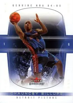 2004-05 Fleer Genuine #8 Chauncey Billups