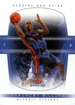2004-05 Fleer Genuine #8 Chauncey Billups