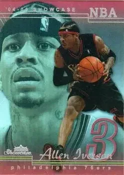 2004-05 Fleer Showcase #3 Allen Iverson