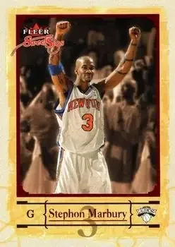 2004-05 Fleer Sweet Sigs #4 Stephon Marbury
