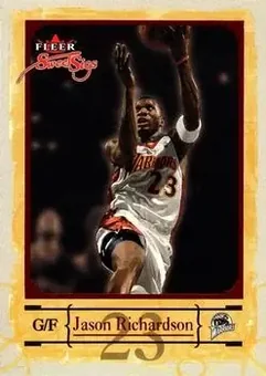 2004-05 Fleer Sweet Sigs #6 - Jason Richardson - Golden State Warriors 2004-05 Fleer Sweet Sigs #6 - Jason Richardson - Golden State Warriors