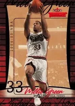 2004-05 Fleer Throwbacks #2 - Willie Green - Philadelphia 76ers