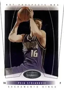2004-05 Hoops Hot Prospects #3 Peja Stojaković