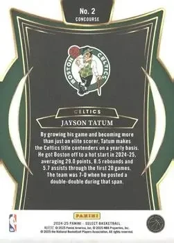 Back of Jayson Tatum