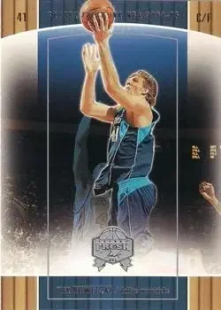 Front of Dirk Nowitzki