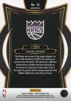 Back of Zach LaVine