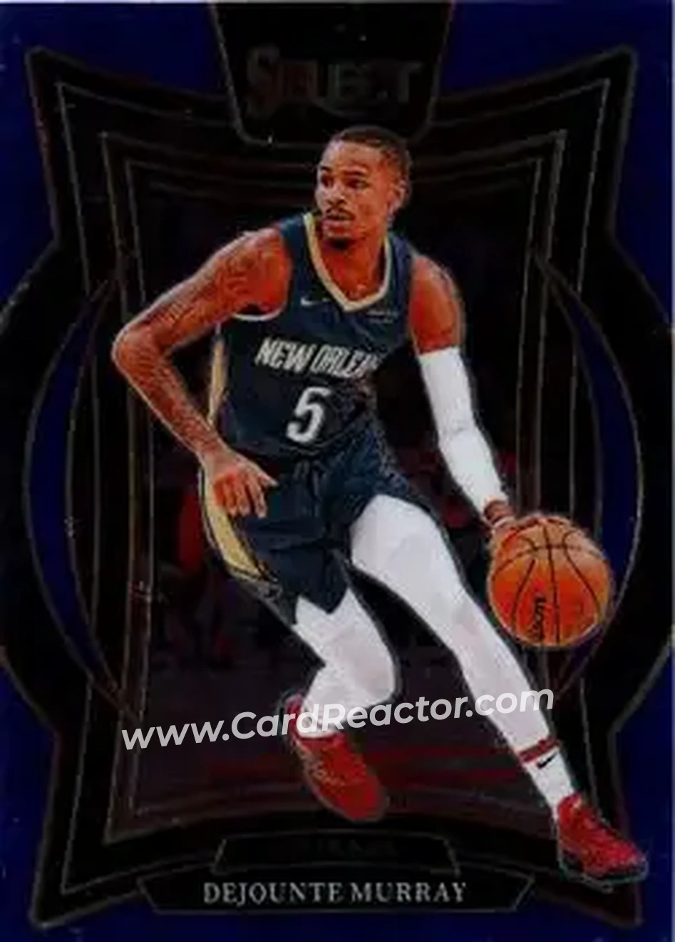 2024-25 Panini Select #13 - Dejounte Murray - New Orleans Pelicans - Front