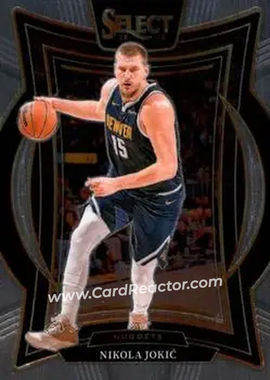 2024-25 Panini Select #14 - Nikola Jokić - Denver Nuggets - Front 2024-25 Panini Select #14 - Nikola Jokić - Denver Nuggets - Front