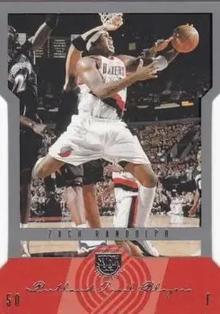 2004-05 SkyBox LE #8 Zach Randolph