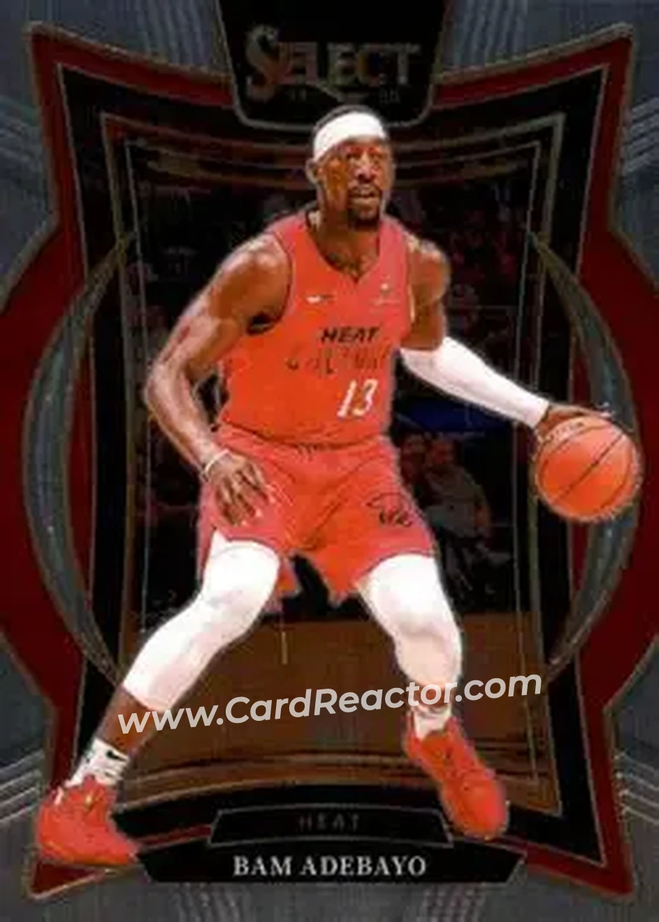 2024-25 Panini Select #15 - Bam Adebayo - Miami Heat - Front