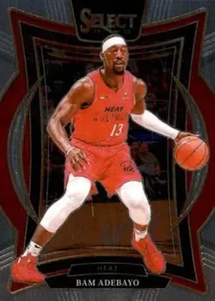 2024-25 Panini Select #15 - Bam Adebayo - Miami Heat