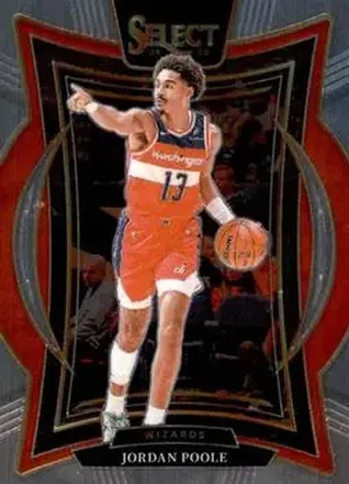 2024-25 Panini Select #17 - Jordan Poole - Washington Wizards