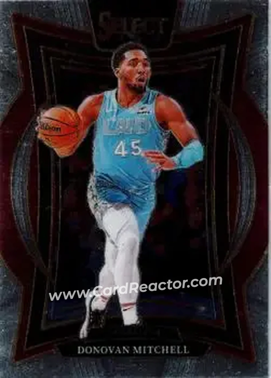 2024-25 Panini Select #21 - Donovan Mitchell - Cleveland Cavaliers - Front