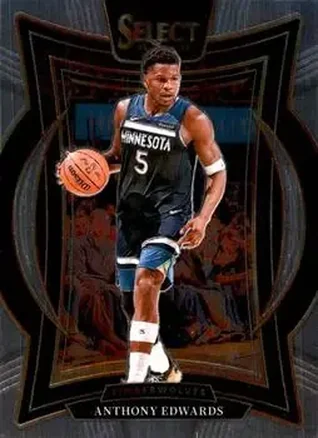 2024-25 Panini Select #23 - Anthony Edwards - Minnesota Timberwolves