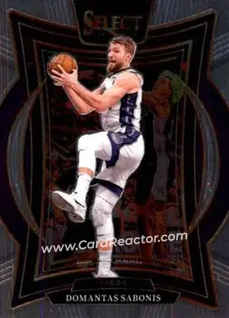 2024-25 Panini Select #24 - Domantas Sabonis - Sacramento Kings - Front