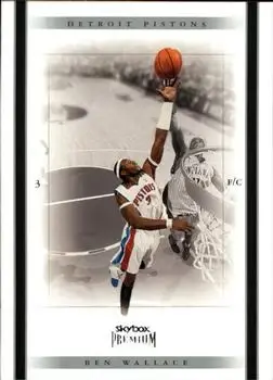 2004-05 SkyBox Premium #4 Ben Wallace