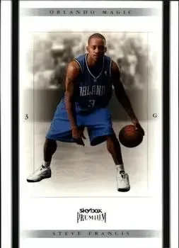 2004-05 SkyBox Premium #5 Steve Francis