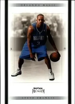 Front of Steve Francis