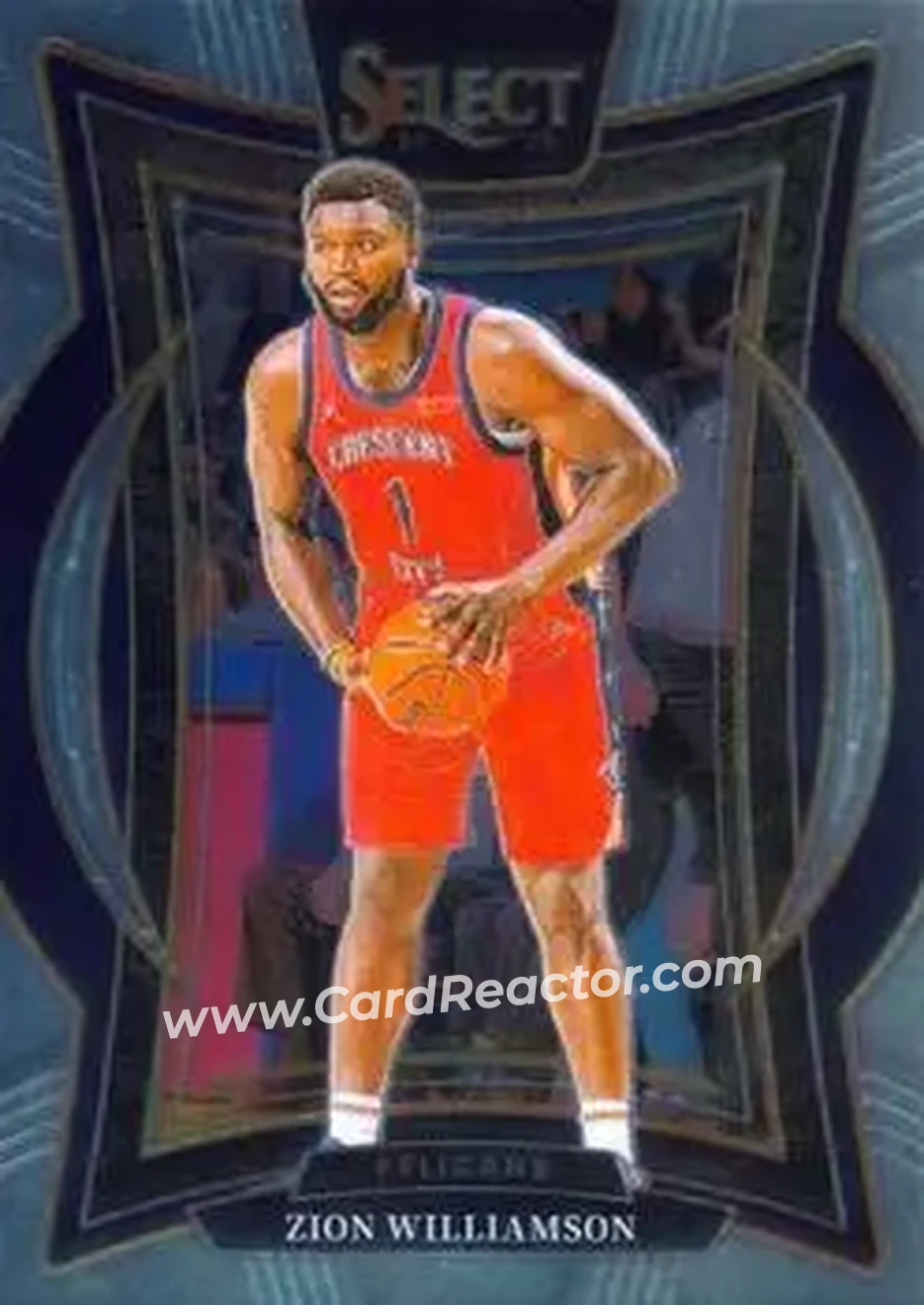 2024-25 Panini Select #28 - Zion Williamson - New Orleans Pelicans - Front