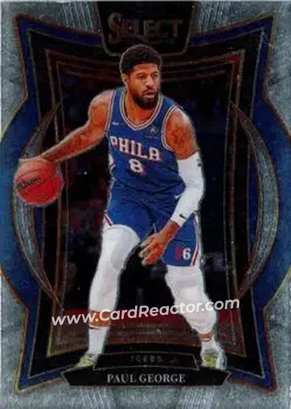 2024-25 Panini Select #37 - Paul George - Philadelphia 76ers - Front