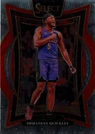 2024-25 Panini Select #41 - Immanuel Quickley - Toronto Raptors