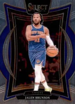 2024-25 Panini Select #42 - Jalen Brunson - New York Knicks 2024-25 Panini Select #42 - Jalen Brunson - New York Knicks