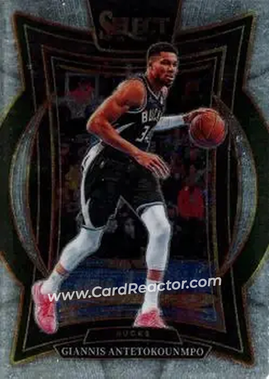 2024-25 Panini Select #43 - Giannis Antetokounmpo - Milwaukee Bucks - Front