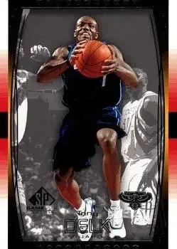 2004-05 SP Game Used #1 Tony Delk