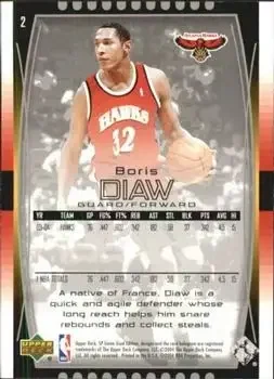 Back of Boris Diaw