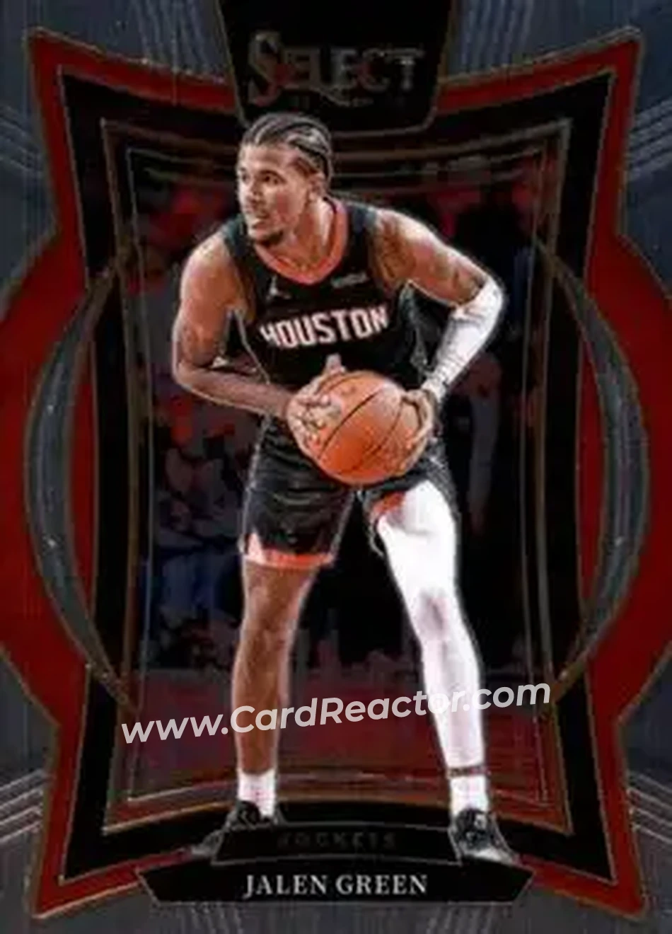 2024-25 Panini Select #47 - Jalen Green - Houston Rockets - Front