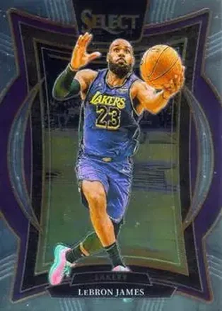 2024-25 Panini Select #54 - LeBron James - Los Angeles Lakers