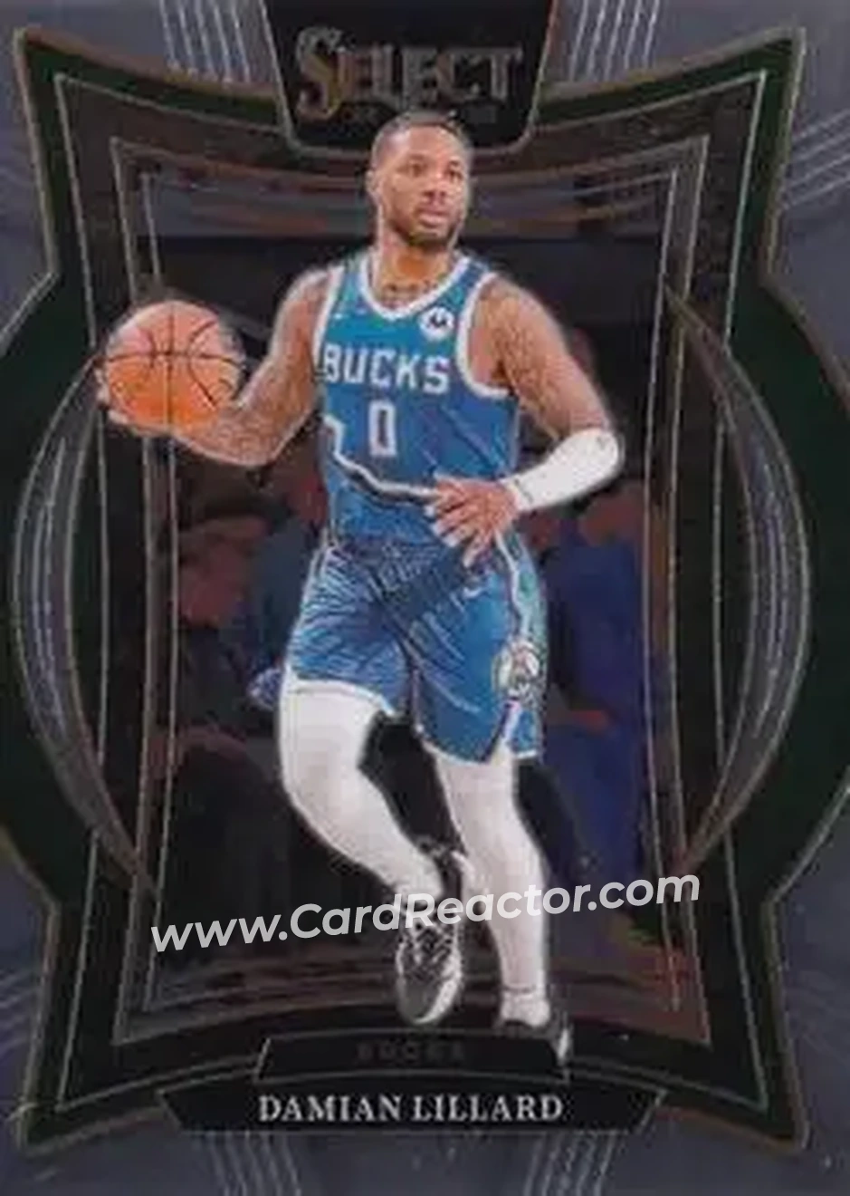 2024-25 Panini Select #55 - Damian Lillard - Milwaukee Bucks - Front