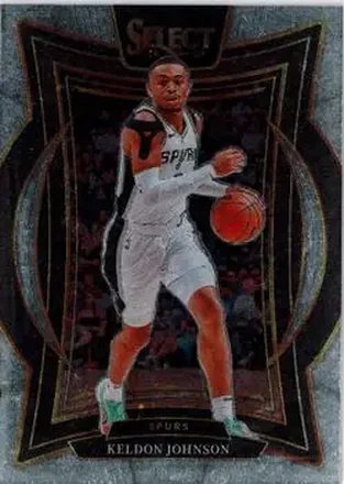 2024-25 Panini Select #58 - Keldon Johnson - San Antonio Spurs