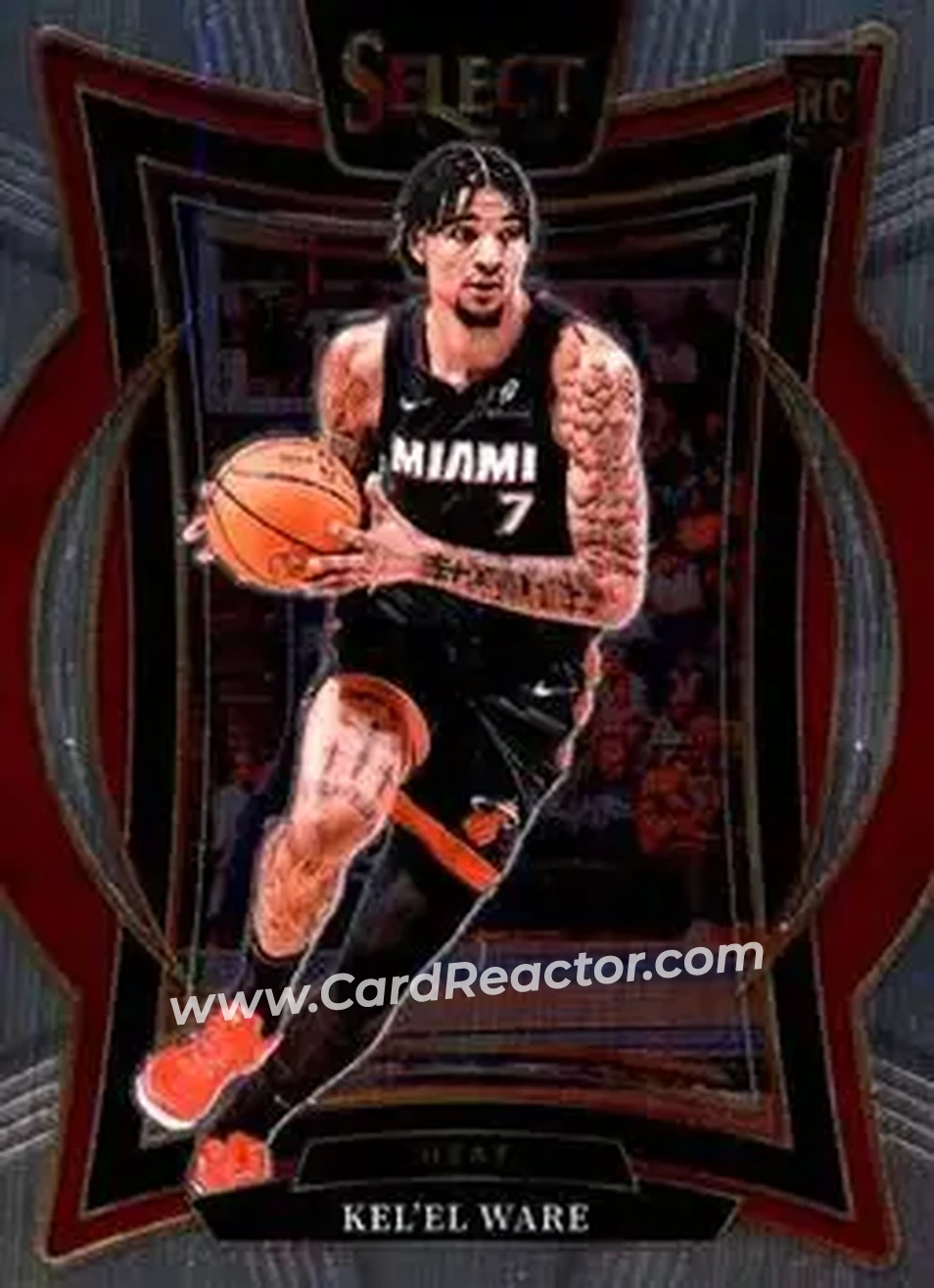 2024-25 Panini Select #66 - Kel'el Ware - Miami Heat - Front