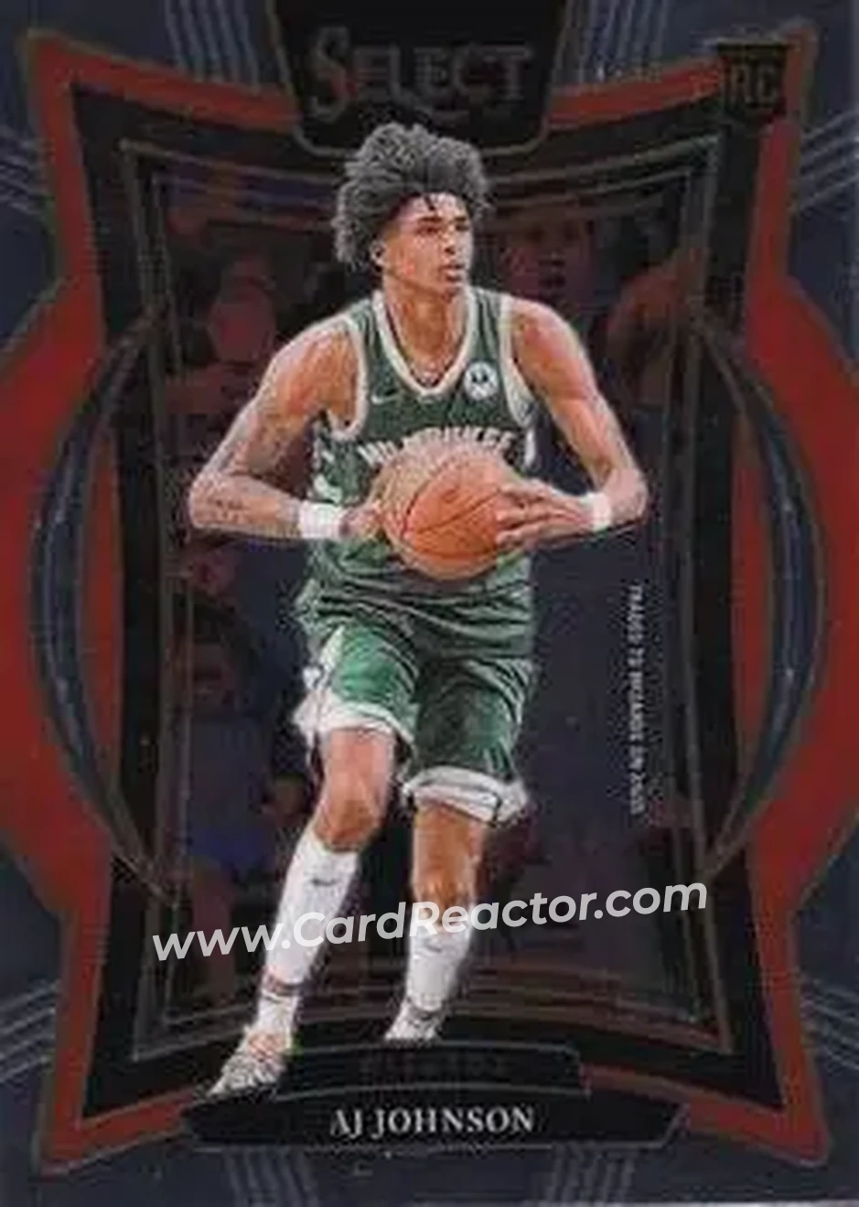 2024-25 Panini Select #67 - AJ Johnson - Washington Wizards - Front