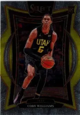 2024-25 Panini Select #71 - Cody Williams - Utah Jazz 2024-25 Panini Select #71 - Cody Williams - Utah Jazz