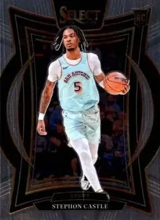 2024-25 Panini Select #72 - Stephon Castle - San Antonio Spurs
