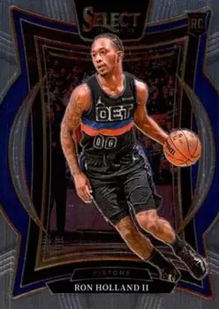 2024-25 Panini Select #74 - Ron Holland II - Detroit Pistons 2024-25 Panini Select #74 - Ron Holland II - Detroit Pistons