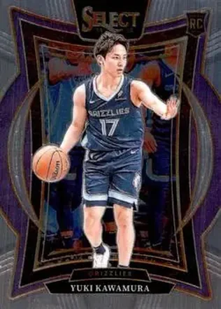 2024-25 Panini Select #76 - Yuki Kawamura - Memphis Grizzlies