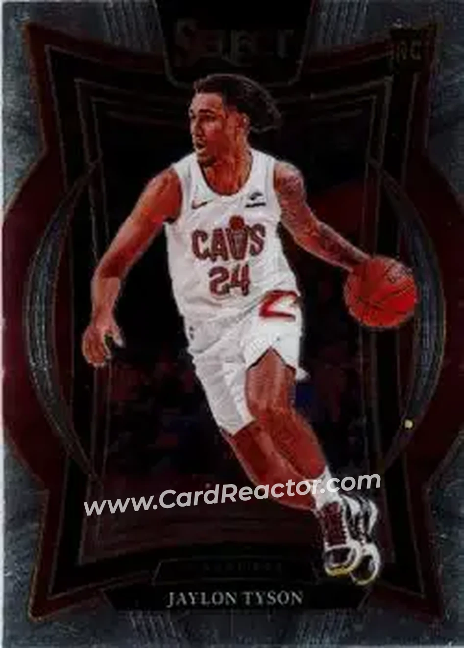 2024-25 Panini Select #77 - Jaylon Tyson - Cleveland Cavaliers - Front