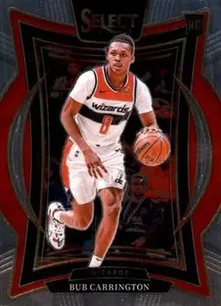 2024-25 Panini Select #81 - Bub Carrington - Washington Wizards 2024-25 Panini Select #81 - Bub Carrington - Washington Wizards