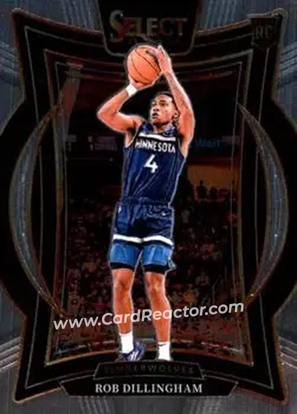 2024-25 Panini Select #84 - Rob Dillingham - Minnesota Timberwolves - Front 2024-25 Panini Select #84 - Rob Dillingham - Minnesota Timberwolves - Front